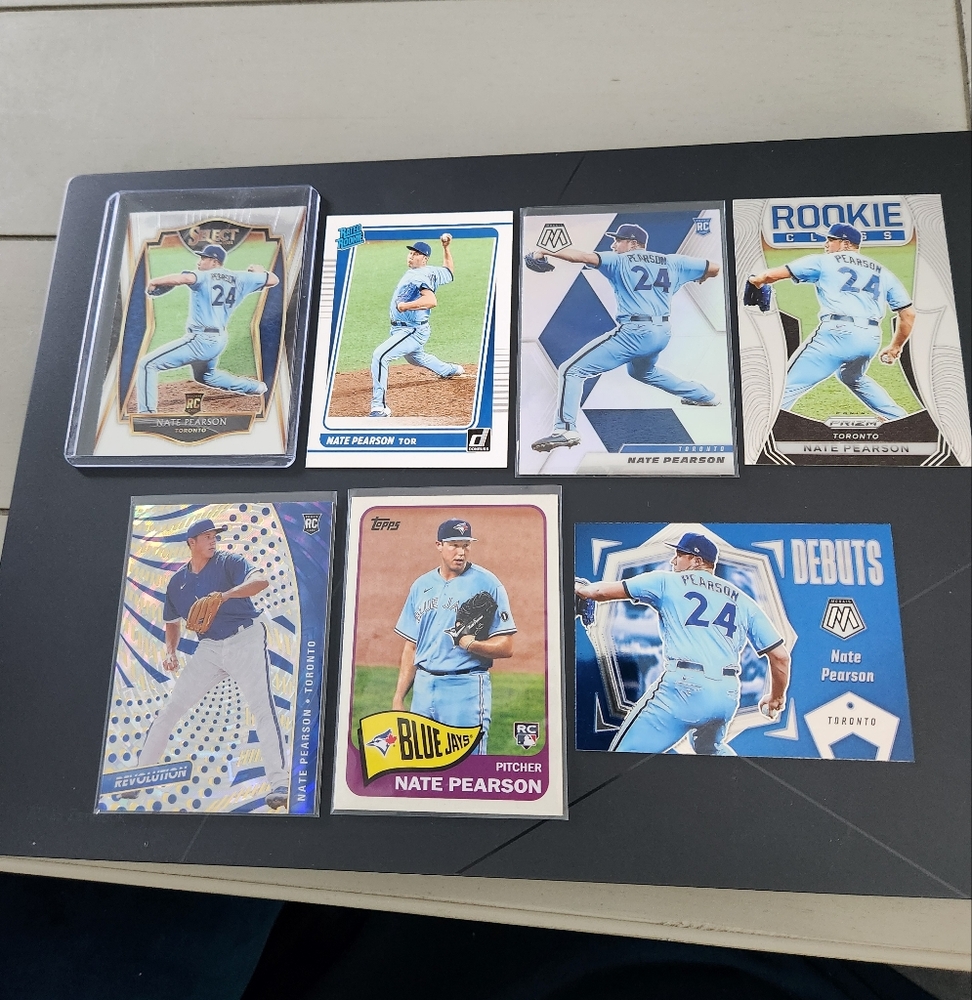 Nate Pearson rookies x7